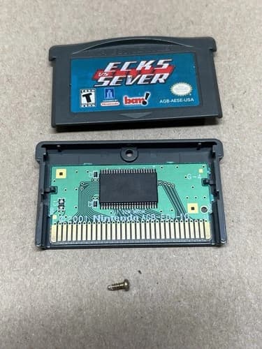 Ecks vs. Sever (Nintendo Game Boy Advance, 2001) Tested and Working