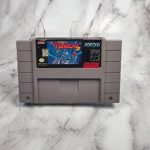 Super Turrican 2 (Super Nintendo, SNES) Tested Working- 100% Authentic