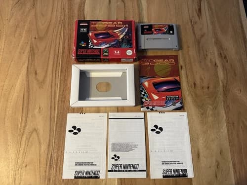 Top Gear 3000 CIB Super Nintendo SNES