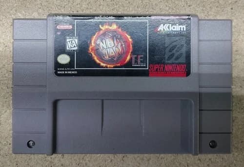 Acclaim NBA Jam Tournament Edition Super Nintendo SNES NTSC-U/C Game Cartridge