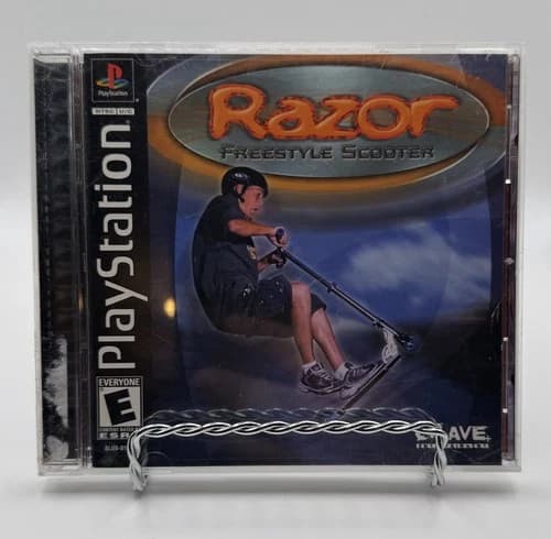 PS1 Razor Freestyle Scooter (Sony PlayStation 1, 2000) CIB Tested
