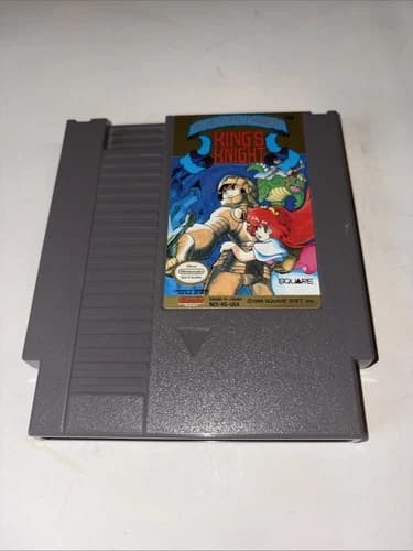 KING'S KNIGHT - Nintendo NES (Authentic) Game, Tested & Working