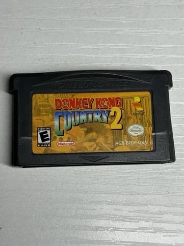 Donkey Kong Country 2 (Game Boy Advance, GBA. 2004) Authentic, Tested/Works