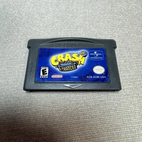 Crash Bandicoot 2 N-Tranced Game Boy Advance (GBA) • AGB-002 • Cartridge Only