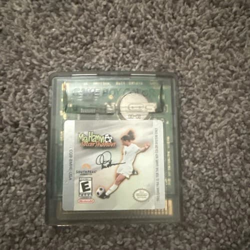 Mia Hamm Soccer Shootout (Nintendo Game Boy Color GBC, 2000) Cartridge Only