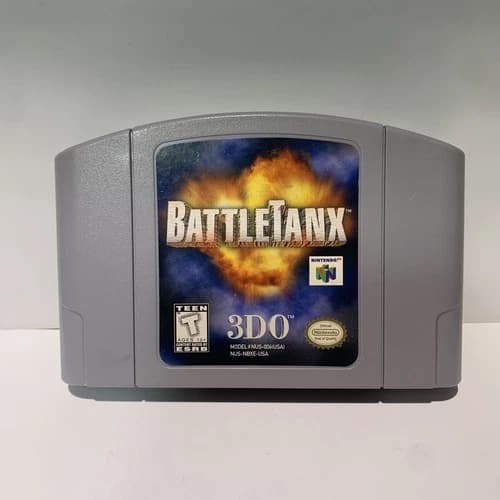 BattleTanx Nintendo 64 N64 Great Condition - Authentic & Tested