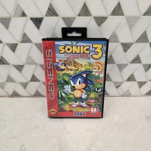 Sonic the Hedgehog 3 (Sega Genesis, 1994) CIB -w/ Original Box and Manual