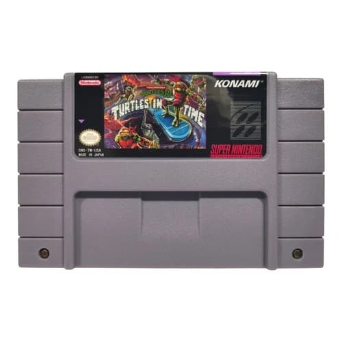 Teenage Mutant Ninja Turtles IV: Turtles in Time For Super Nintendo SNES US