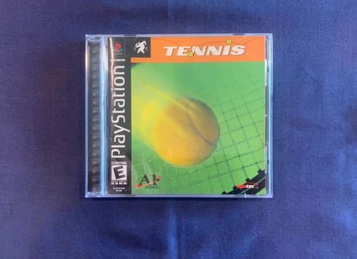 A1 GAMES Tennis (Sony PlayStation 1 PS1, 2001) COMPLETE CIB, TESTED!
