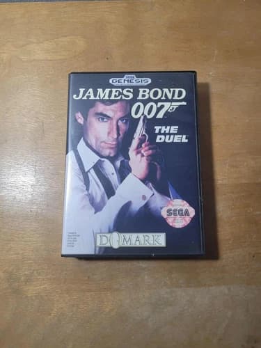 James Bond 007 The Duel - Sega Genesis *Tested* *Complete*