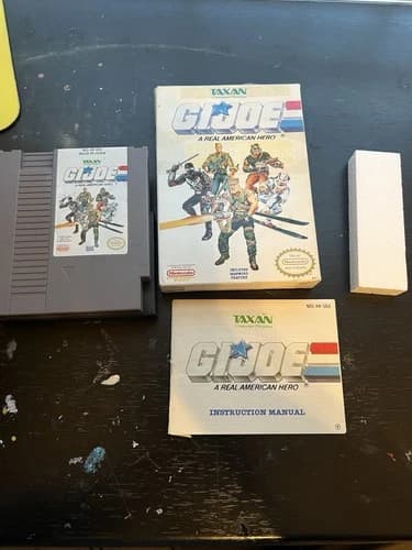 G.I. Joe: A Real American Hero Game Nintendo NES Tested Working CIB