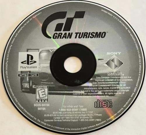 Gran Turismo - GH (Sony PlayStation 1, PS1) DISC ONLY | NO TRACKING | M2752