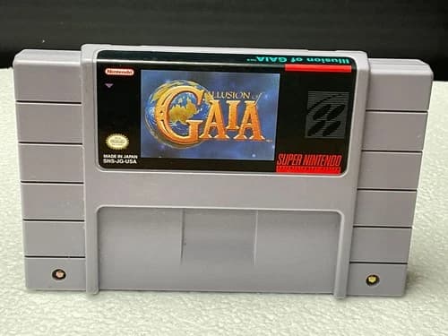 Illusion of Gaia (Super Nintendo Entertainment System, 1994) Authentic Cart Only