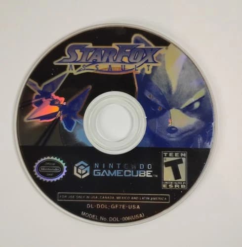 Star Fox: Assault (GameCube, 2005) Disc Only Tested & Works