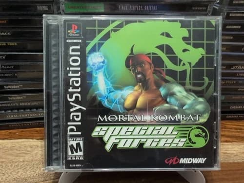 2000 PS1 Mortal Kombat Special Forces (Sony PlayStation 1) CIB Complete - Tested