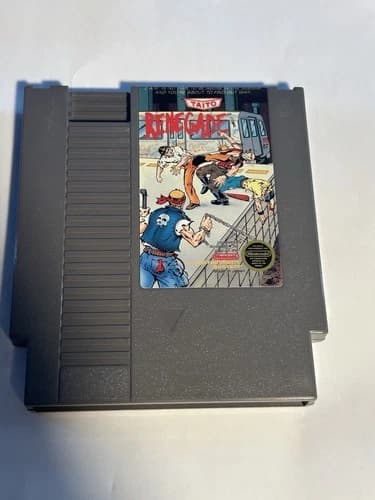 Renegade (Nintendo Entertainment System, NES 1988) Cartridge Only. Tested Works