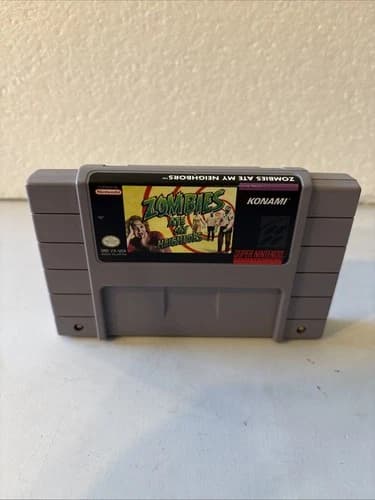 Zombies Ate My Neighbors (Super Nintendo SNES, 1993) *Cartridge Only*