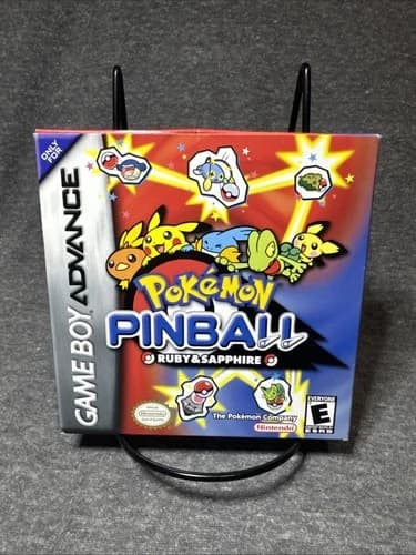 Pokémon Pinball: Ruby and Sapphire Nintendo Game Boy Advance GBA CIB