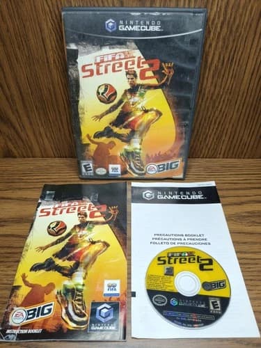 FIFA Street 2 (Nintendo GameCube, 2006) CIB Authentic Rare Tested Soccer