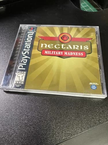 Sony PlayStation 1 PS1 CIB COMPLETE TESTED Nectaris Military Madness