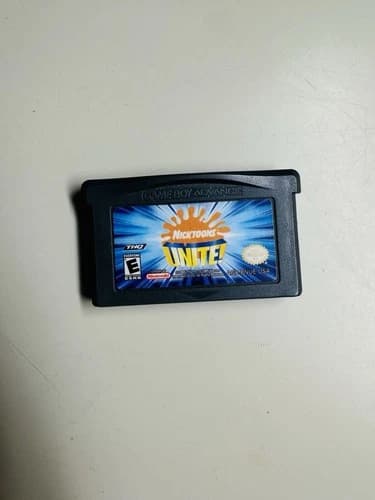 Nicktoons Unite Nintendo Game Boy Advance Authentic GBA 2005 Fast Free Shipping
