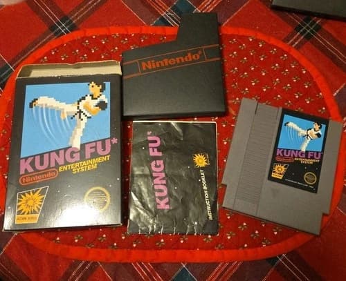 Kung Fu (Nintendo Entertainment System, 1985) CIB - Works - Authentic!
