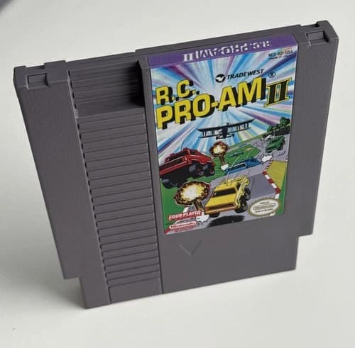 R.C. Pro-Am II 2 Nintendo NES - Authentic - Cartridge Only - Tested & Works
