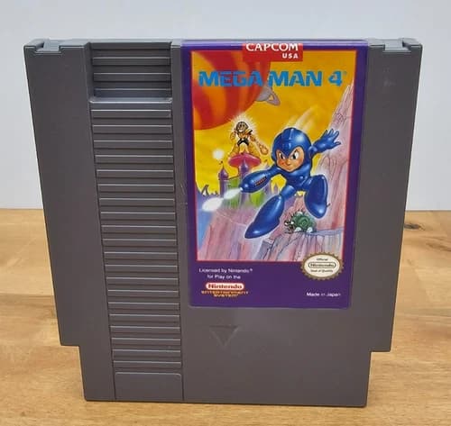 Mega Man 4 - 1992 NES Nintendo Game - Cart Only