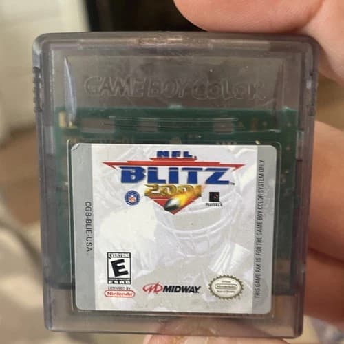 NFL Blitz 2001 Nintendo Game Boy Color TESTED - CART ONLY - Free Shipping
