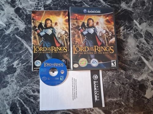 Lord of the Rings The Return of the King GameCube Complete CIB
