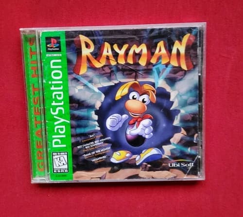 Rayman (Sony PlayStation 1, 1995) PS1 Greatest Hits CIB complete