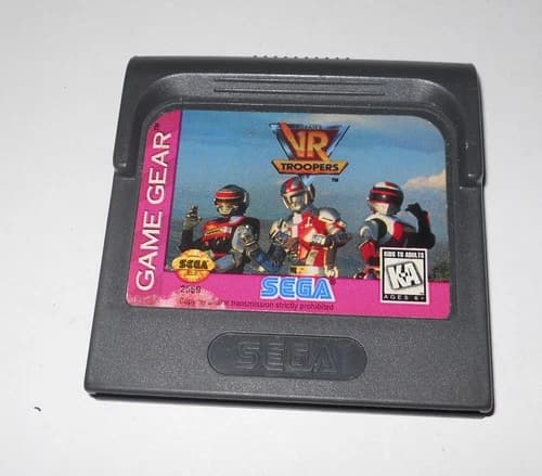 Saban's VR Troopers (Sega Game Gear, 1995) - CARTRIGE ONLY
