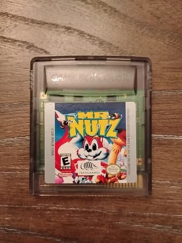 Mr Nutz (Nintendo GameBoy Color, 1999) Cartridge Only