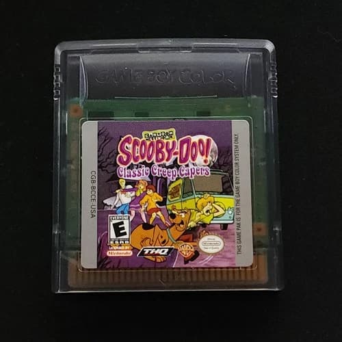 Scooby Doo Classic Creep Capers Nintendo Game Boy Color GBC