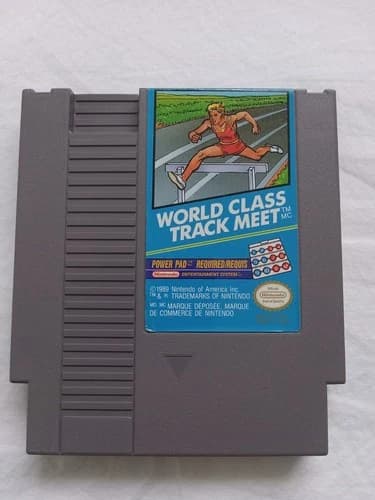 World Class Track Meet NES Nintendo
