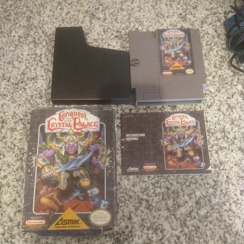 Conquest of the Crystal Palace (Nintendo Entertainment System, 1990) CIB ?