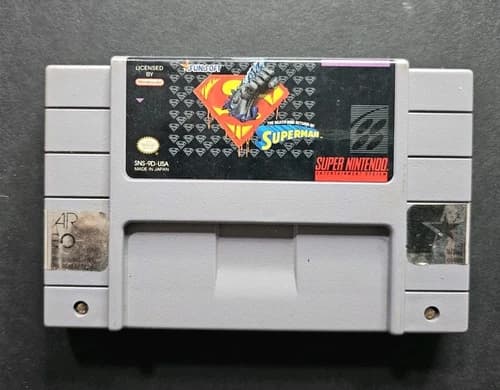 The Death And Return Of Superman SNES Super Nintendo