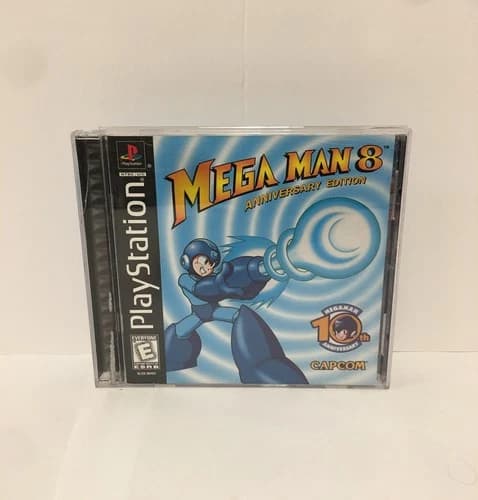 Mega Man 8 Sony PlayStation 1 PS1 CIB Complete Tested