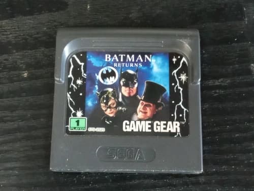 Batman Returns for Sega Game Gear GG Cart Great Shape