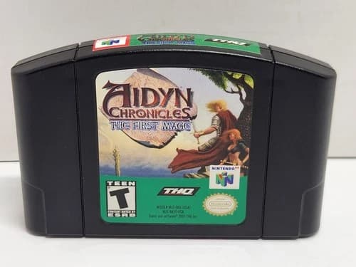 Aidyn Chronicles The First Mage Nintendo 64 N64 Authentic Tested Cartridge Only