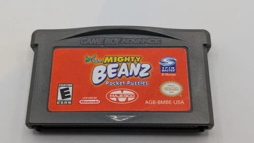 Mighty Beanz Pocket Puzzles (Nintendo Game Boy Advance, 2004)
