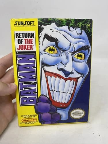 NINTENDO BATMAN RETURN OF THE JOKER CIB Complete In Box Ships Fast Authentic
