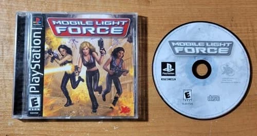 Mobile Light Force (Sony PlayStation PS1) Complete In Box (Tested)
