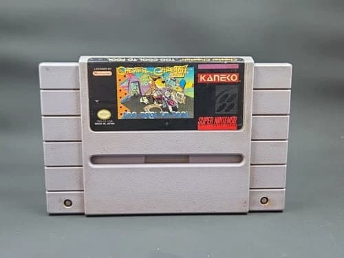 Chester Cheetah Too Cool to Fool Super Nintendo SNES, Tested, Cartridge Only