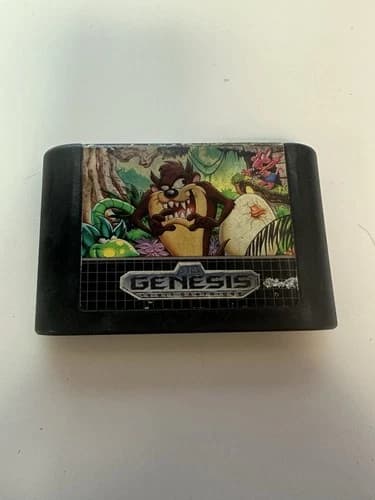 Taz-Mania (Sega Genesis, 1992) Tested Working