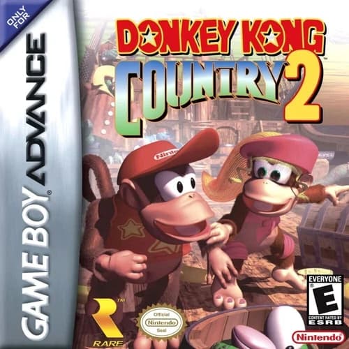 Donkey Kong Country 2 GBA Video Game Gameboy Advance 2004 DK