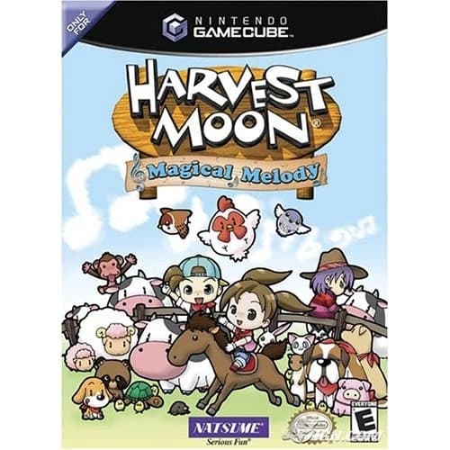 Harvest Moon Magical Melody Nintendo Gamecube Game Complete