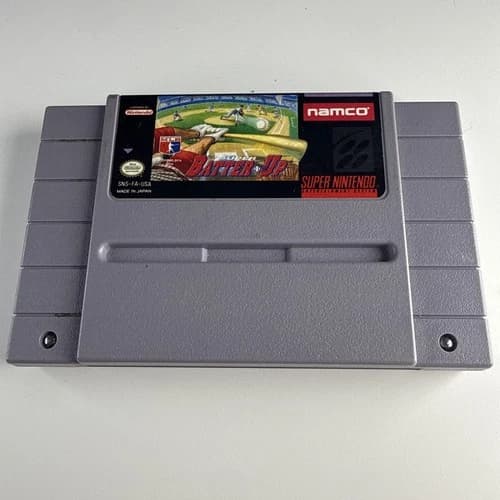 Super Batter Up (Super Nintendo, 1992, SNES) Tested