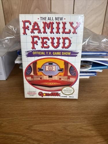Family Feud 1990 Nentindo NES Nintendo Entertainment System Video Game