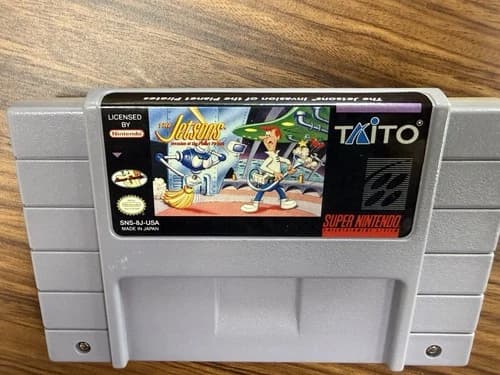 The Jetsons Invasion of the Planet Pirates Nintendo SNES 1994 Tested Works Taito